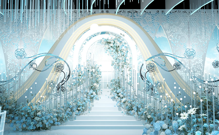 南部釡香烙馍村水晶厅效果展示